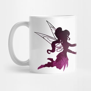 Fairy Inspired Silhouette Mug